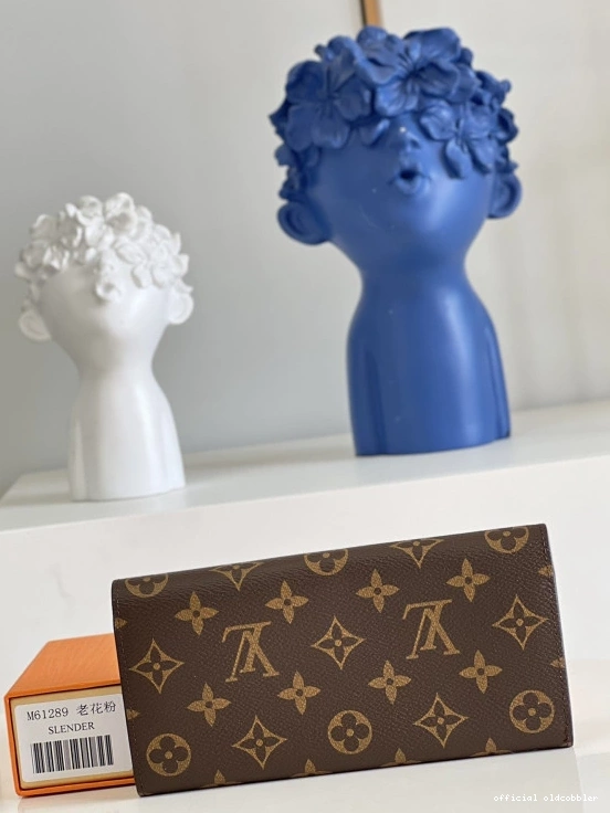 Official oldcobbler wallet EMILIE LOUIS VUITTON 0825